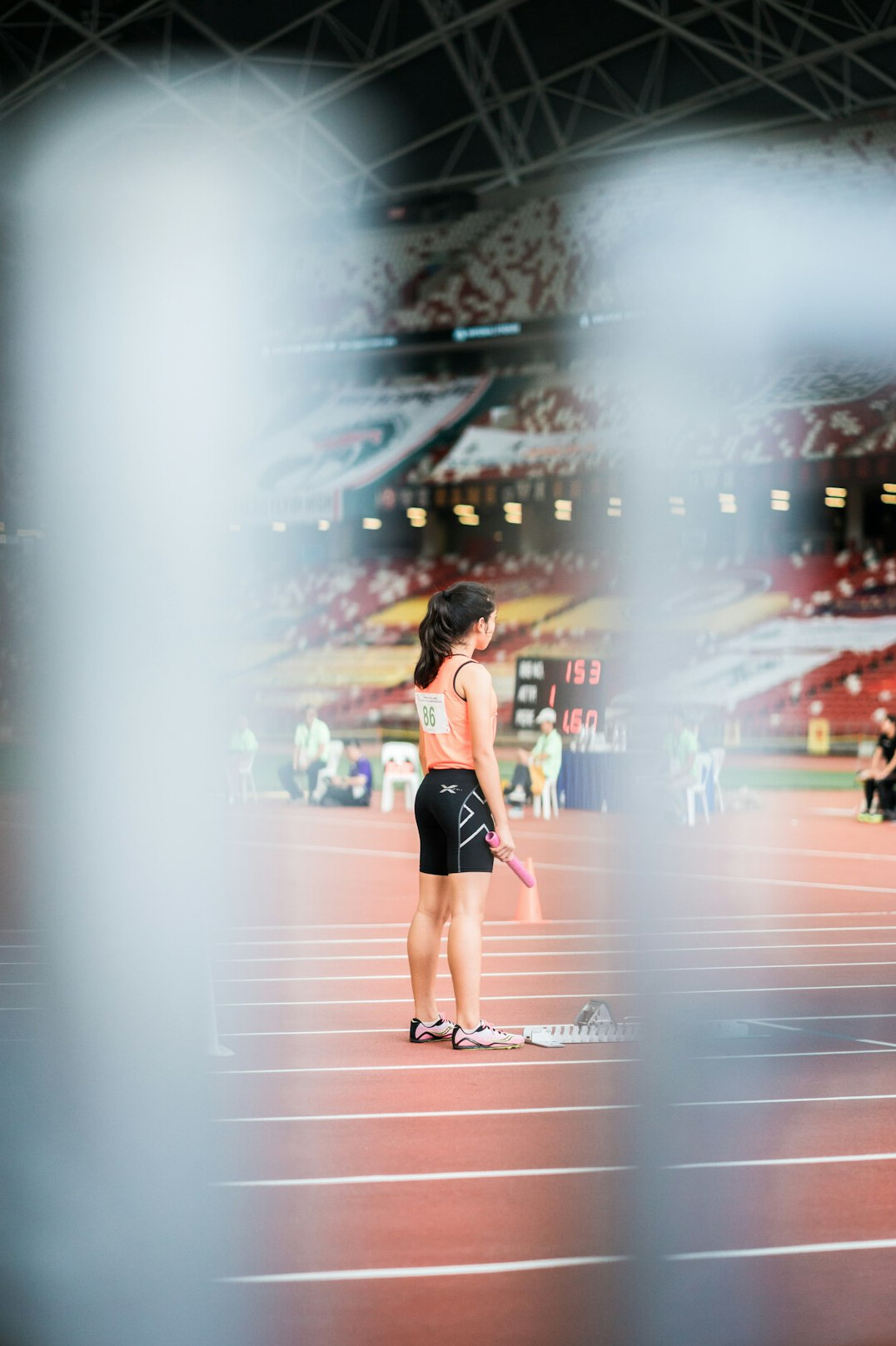 athlete training secretly
